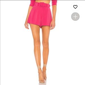 NWOT Lovers and Friends City Short in Magenta Pink
